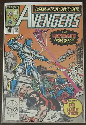 Buy Avengers #313 VF 8.0 MARVEL COMICS 1990 ACTS OF VENGEANCE TIE-IN • 1.59£