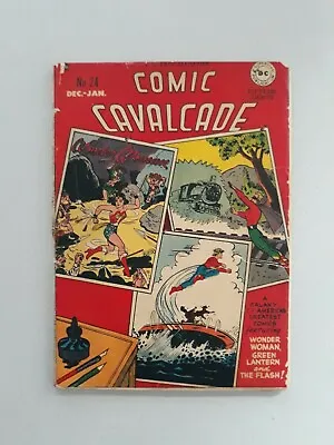 Buy Comic Cavalcade 24 DC 1947, Golden Age Green Lantern, Flash, Wonder Woman • 233.52£