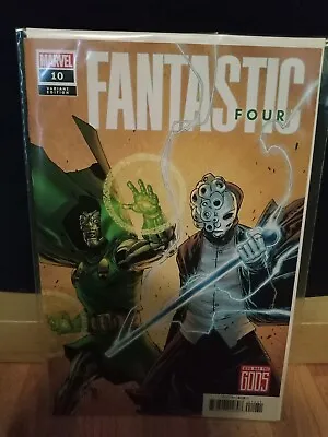 Buy FANTASTIC FOUR #10 VF GIUSEPPE CAMUNCOLI GODS VARIANT Marvel Comics (02/08/2023) • 2£