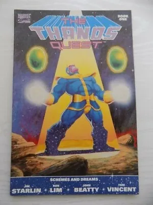 Buy Thanos Quest #1 - Prestige - 1st Print - 1st Reference To Infinity Gems - 1990 • 25£