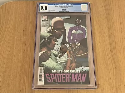 Buy Miles Morales Spider-Man #13 CGC 9.8 *2nd Print* 1st App & Cover Billie Morales • 69.95£