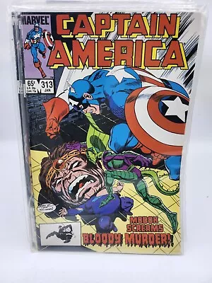Buy Captain America #313 (1986) Death Of M.O.D.O.K In 9.6 Near Mint+ • 14.30£