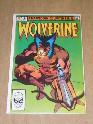 Buy Wolverine #4 Marvel Comics December 1982 Fn (6.0) • 16.99£