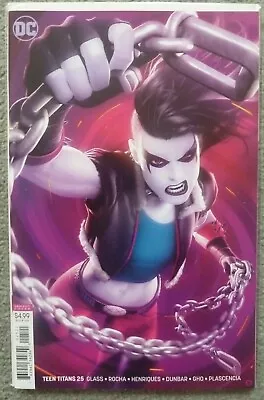 Buy Teen Titans #25 Variant..glass/rocha..dc 2019 1st Print..vfn+..origin Crush • 7.99£