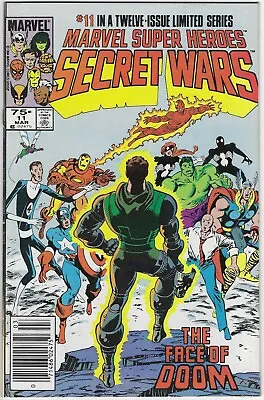 Buy Marvel Super Heroes Secret Wars 11 Nm 1985 Amazing Spiderman Newsstand Variant • 23.89£
