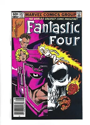 Buy FANTASTIC FOUR #257 Galactus, Skrulls, Newsstand 9.2 NM-, 1983 Marvel • 23.98£