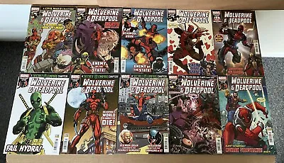 Buy Wolverine And Deadpool  Comic Books 2017-18 X 10 • 16.99£