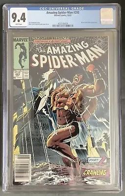Buy Amazing Spider-Man #293 Newsstand (1987, Marvel) CGC 9.4.  White Pages • 59.13£