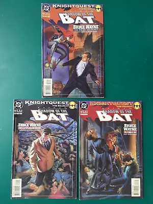 Buy Batman Shadow Of The Bat  21, 22, 23 ( Knightquest The Search Parts 1-3 ) 1993 • 4.50£