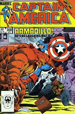 Buy Captain America #308 VG 1985 Stock Image Low Grade • 2.61£