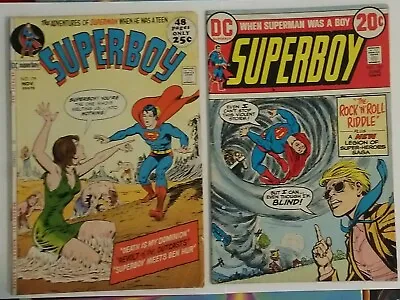 Buy Superboy Comics Lot Of (2) Bronze Age - # 179 & # 195 - DC  Comics  • 22.16£
