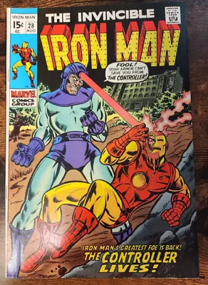 Buy IRON MAN #28 First Howard Stark! 1970 All 1-332 Issues Listed (7.5) Very Fine- • 24.07£