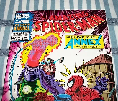 Buy The Amazing Spider-Man Annual #27 Battles ANNEX From 1993 In VF/NM Condition DM • 10.27£