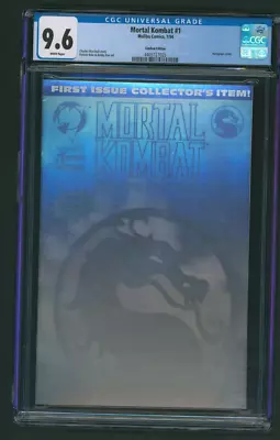 Buy Mortal Kombat Blood And Thunder #1 Holographic Hologram CGC 9.6 Malibu Comics • 556.42£