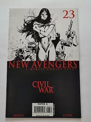 Buy New Avengers #23 - Marvel 2006 - Coipel Sketch Variant Cover - Civil War • 4.24£