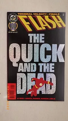 Buy The Flash #100 Apr. '95 (Holo Cvr) Unread, Sharp Corners, No Creases & Wp...NM/M • 4.20£