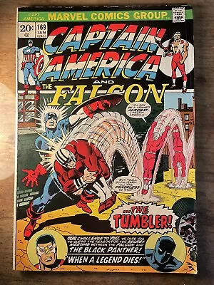 Buy Captain America #169 (1974) Key! 1st Cameo App Of Moonstone Fn+/vf- • 7.88£