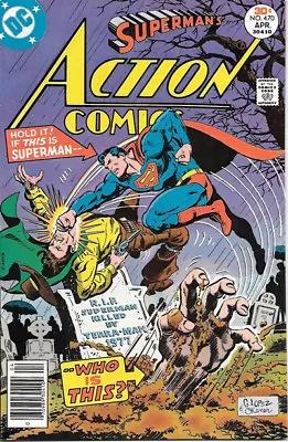 Buy Action Comics Comic Book #470 Superman DC Comics 1977 VERY FINE • 3.60£