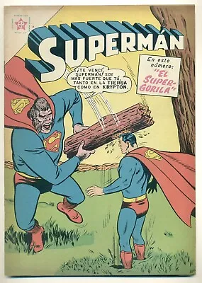 Buy SUPERMAN #199 El Super Gorila, Novaro Comic 1959 • 79.67£