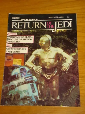 Buy Star Wars Return Of The Jedi #72 November 3 1984 British Weekly Comic • 4.99£
