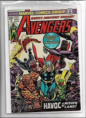 Buy The Avengers #127 1974 Fine-very Fine 7.0 4561 Fantastic Four Inhumans • 7.95£