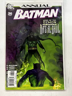 Buy BATMAN ANNUAL #26 2007 DC COMICS HEAD OF THE DEMON | Combined Shipping B&B • 3.15£