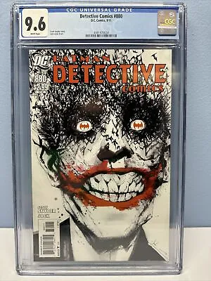 Buy Detective Comics #880 CGC 9.6 - Scott Snyder Iconic Jock Joker Cover  • 197.10£