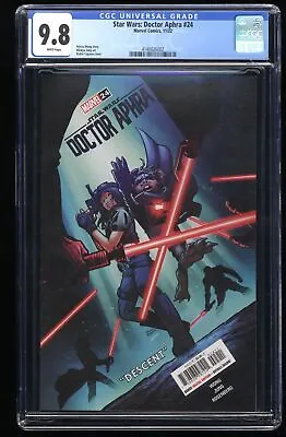 Buy Star Wars: Doctor Aphra #24 CGC NM/M 9.8 White Pages Marvel 2022 • 33.92£