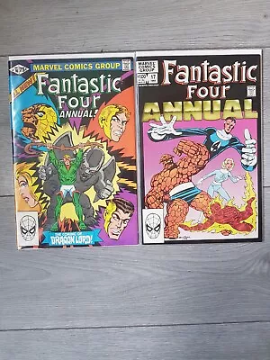 Buy Fantastic Four Annual #16 #17 Bundle Bronze Age (Marvel 1981/1983)  • 12.99£