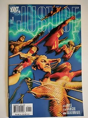 Buy Justice, #1 Heroes Cover - 2005 - DC Comics - VF+ • 4£