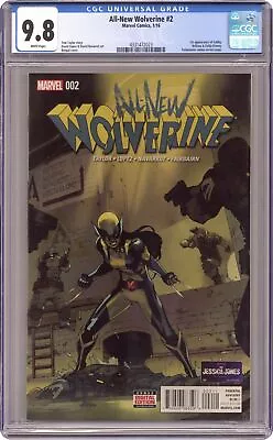 Buy All New Wolverine #2A Bengal 1st Printing CGC 9.8 2016 4331472023 • 122.54£