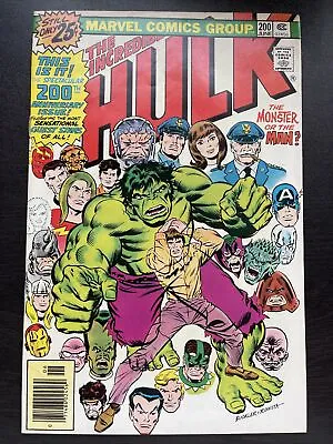 Buy The Incredible Hulk #200 Anniverasry Issue 1976 Marvel • 13£