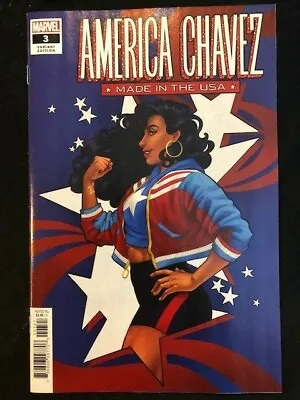 Buy America Chavez Made In The USA #3 2021 Variant 1st App Of Catalina Chavez, NM • 59.96£