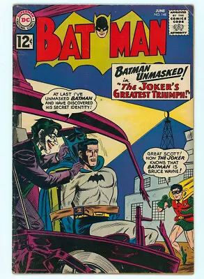Buy Batman 148 Sweet Joker Story! Nice Copy VG+ 4.5 • 99.94£