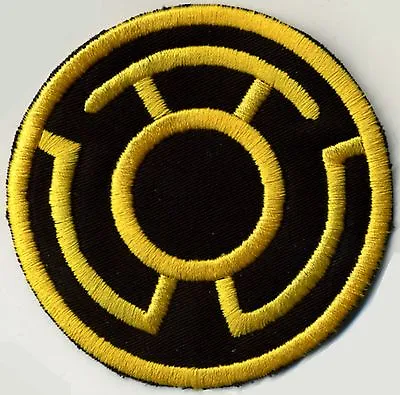 Buy 5  Yellow Lantern Corps Classic Style Variant Patch On Black Fabric - Iron-on • 9.49£