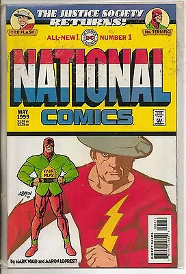 Buy DC Comics Justice Society Returns National Comics #1 May 1999 NM • 2.25£