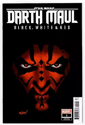 Buy Darth Maul Black White And Blood #1 David Marquez Variant NM • 19.99£