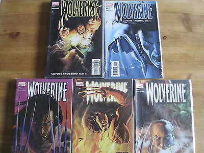 Buy WOLVERINE #s 7,8,9,10,11   COYOTE CROSSING  : COMPLETE 5 Issue Marvel 2004 Story • 11.99£