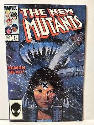 Buy The New Mutants #18 (Marvel, 1984) 1st Appearance Warlock. *Fine* • 7.88£