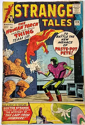 Buy Strange Tales 125 Marvel Silver Age 1964 • 34.99£