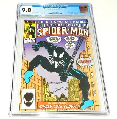 Buy Spectacular Spider-Man # 107 CGC 9.0 VF/NM 1st Sin-Eater Death Of Jean DeWolff • 51.37£
