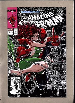 Buy Amazing Spider-man #28_unknown Comics Kaare Andrews 80's Homage Variant! • 2.20£