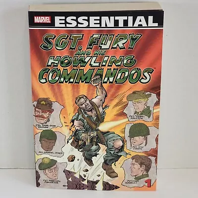 Buy Marvel Essential SGT FURY AND HIS HOWLING COMMANDOS Vol. 1 TPB 2011  • 23.98£