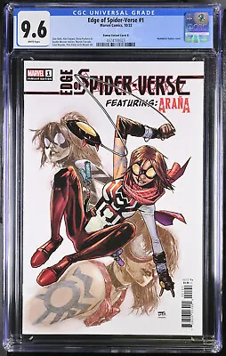 Buy Edge Of Spider-Verse #1 ~ 10/22 Marvel 1:25 Ramos Variant B ~ CGC 9.6 WP • 9.50£