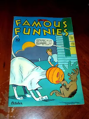 Buy FAMOUS FUNNIES #123 (1944).  VG-F (5.0) Cond. BUCK ROGERS, INVIS. SCARLET O'NEIL • 33.58£