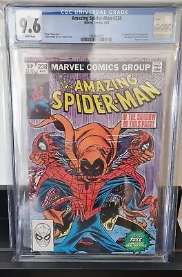 Buy Marvel Amazing Spider-Man #238 1st Appearance Hobgoblin 9.6 CGC With Insert • 1,200£