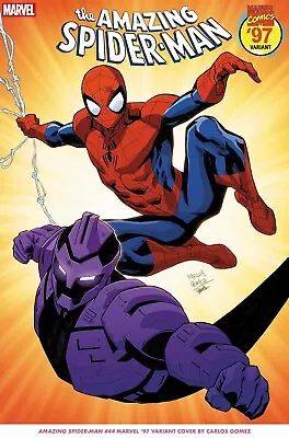 Buy Amazing Spider-Man #44 Gomez Cvr C 97' Homage Marvel 2024 1st Print NM • 3.55£