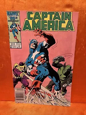 Buy Captain America (1st Series) #324 (Newsstand) VF/NM; Marvel | Mark Gruenwald • 3.16£