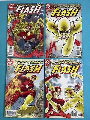 Buy The Flash # 197-200 - 1st Appearance Of Hunter Zolomon As Zoom DC 2003 • 98.95£