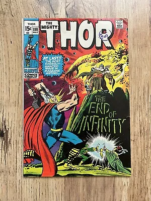 Buy Thor #188 May 1971 VGC Origin Of Infinity Vintage Comic Book Strongest Avenger • 11.95£